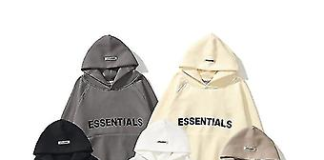 Three Essentials Hoodies: Pink, Los Angeles, and Buttercream, showcasing soft fabrics and stylish designs